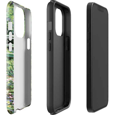 White Waterlilies, 1899 by Monet iPhone 15 Pro Impact Case